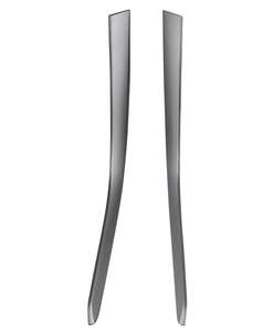 Moldura Decorativa Inferior del Tablero, Izquierda+Derecha, <span class=keywords><strong>Gris</strong></span> Plateado, 55433-02121 55432-02220 55433-02140 para Toyota <span class=keywords><strong>Corolla</strong></span> 2009-2013 - Product Image 3