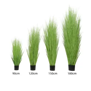 Hoge Kwaliteit Indoor Puur Gras In Lente Hondenstaart Kunstgroen Gras