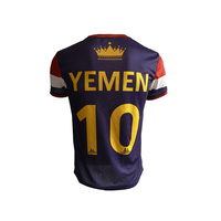 Uniforme de football camouflage sublimé de couleur personnalisée Maillot de football grande taille