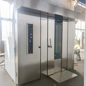 Nouveau <span class=keywords><strong>four</strong></span> rotatif industriel numérique 380V au <span class=keywords><strong>bois</strong></span> pour la boulangerie, équipement de cuisson du <span class=keywords><strong>pain</strong></span> et des pizzas - Product Image 3