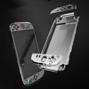 SYYTECH Split PC Estuche protector de cristal duro para NS <span class=keywords><strong>Nintendo</strong></span> Switch 2 <span class=keywords><strong>V2</strong></span> Consola Carcasa Cubierta protectora transparente - Product Image 6