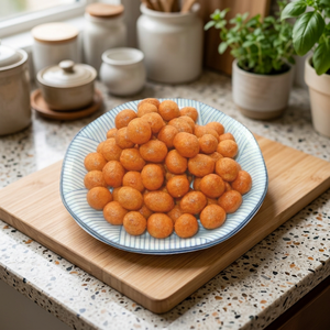 Le Vietnam exporte des cacahuètes enrobées au goût barbecue aux acheteurs étrangers, offrant une saveur barbecue savoureuse et une qualité de produit stable. - Product Image 1