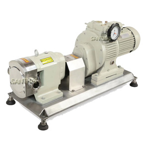 SANTHAI-bomba <span class=keywords><strong>de</strong></span> transferencia <span class=keywords><strong>de</strong></span> Material <span class=keywords><strong>de</strong></span> alta viscosidad, bomba <span class=keywords><strong>de</strong></span> lóbulo sanitario para leche, mermelada <span class=keywords><strong>de</strong></span> Chocolate y yogur - Product Image 5