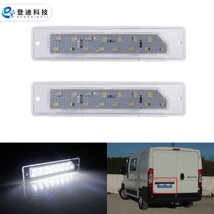Luz LED para Matrícula de Fiat Ducato Peugeot Boxer, Blanca, 12V, Carcasa Transparente, 3W, 50000H de Duración - Product Image 4