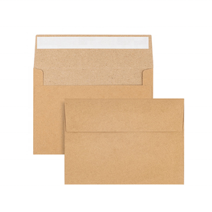 Impression personnalisée Enveloppes de format C5 <span class=keywords><strong>DL</strong></span> Enveloppes en carton rigide Enveloppes en papier <span class=keywords><strong>kraft</strong></span> auto-adhésives à impression offset - Product Image 5