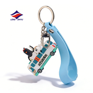 Llaveros <span class=keywords><strong>de</strong></span> PVC 3D <span class=keywords><strong>de</strong></span> Dibujos Animados Personalizados <span class=keywords><strong>de</strong></span> Longzhiyu, 20 Años <span class=keywords><strong>de</strong></span> Experiencia, Llaveros <span class=keywords><strong>de</strong></span> Goma Personalizados, Amuletos <span class=keywords><strong>de</strong></span> Llavero Lindos para Mochila - Product Image 1