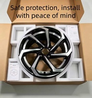 Rines de Aleación de Aluminio Forjado de Alta Calidad, 15 Pulgadas, Siete Colores, 100-114.3 PCD, 1 Año de Garantía, Rines Personalizados para Automóvil
