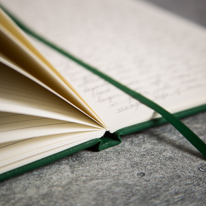 Diario Personalizado con Forro de Lino para Oficiante, Cuaderno de Lujo con Tapa Dura Personalizado para Discursos, Sermones, Brindis, Día de la Boda, Regalo para Pastor o Anfitrión - Product Image 5