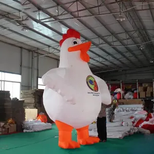 โมเดลไก่เป่าลมรูปไก่การ์ตูนไก่เป่าลมพัดสำหรับตกแต่งกิจกรรมกลางแจ้ง - Product Image 3