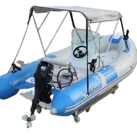 Joymax Rib 470 PVC gommone rigido China Rib Boats con flexiteek in vendita