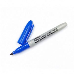 Red Blue <b>Green</b> Black Permanent <b>Pen</b> Student Draws Notes Large Capacity Oil Marker - Product Image 2