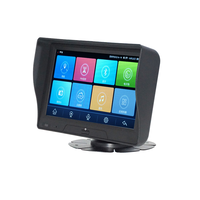 Moniteurs tactiles de 7 pouces, avec enregistrement DVR, wifi, 4G, Navigation GPS et FM, pour camion, remorque, boîte, camion, Bus, RV