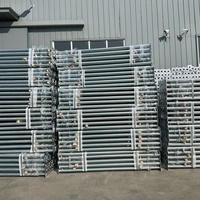 Étais de construction en acier robustes pour béton, étais réglables en acier galvanisé, étais Acro pour coffrage