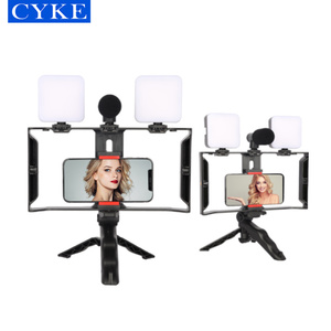 Cyke Bộ Máy Ảnh <span class=keywords><strong>Blog</strong></span> Tại Nhà De Cho Vlogging <span class=keywords><strong>G</strong></span>ậy Chụp Ảnh Tự Sướng Di Động Vlog Chân Máy Bộ Vlogging Tất Cả Trong Một Ngoài Trời Cho Người Mới Bắt Đầu Ay49x - Product Image 6