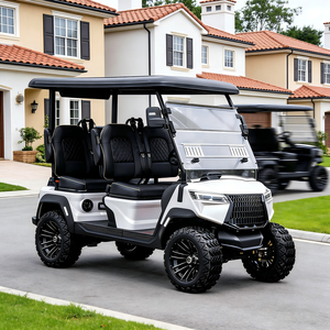 BETETEK Fabrica un Elegante Carro de Golf Eléctrico de 4 Plazas con Amplio Espacio y Conducción Cómoda para Campos de Golf y Carreteras No Públicas - Product Image 3