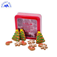 Galletas Navideñas a Precio Competitivo, Galletas Personalizadas, Saladas y Dulces, Crujientes, con Empaque en Caja