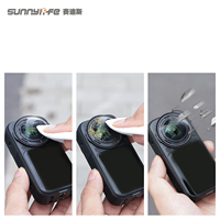Filtres d'objectif Sunnylife ND16 ND32 ND64, filtres hémisphériques MCUV, accessoires pour Insta360 X6