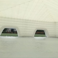 Tentes de fête géantes sur mesure, gonflables, pour mariage, maison, imperméables, grandes tentes pour discothèque, bar, événements commerciaux, tentes amovibles