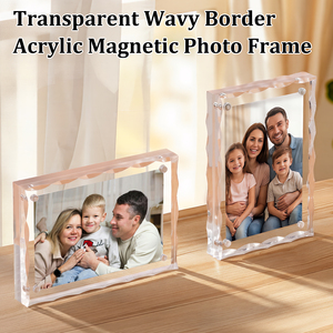 Cadre <span class=keywords><strong>photo</strong></span> double face en <span class=keywords><strong>acrylique</strong></span> transparent personnalisé à prix d'usine, cadre <span class=keywords><strong>photo</strong></span> magnétique en <span class=keywords><strong>acrylique</strong></span> transparent - Product Image 1