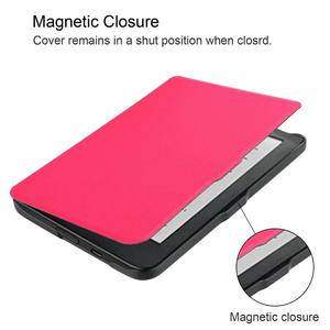 Étui léger en cuir PU intelligent pour tablette <span class=keywords><strong>Kobo</strong></span> <span class=keywords><strong>Clara</strong></span> HD 2018 - Product Image 4
