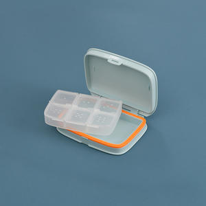 Cheap Promotion 4 <b>Cases</b> Pocket <b>Pill</b> Box Portable 7 Day Medicine <b>Pill</b> Storage Container - Product Image 1
