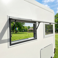 Fenêtres de camping-car EVX avec verre trempé personnalisable, étanches, pour expéditions en plein air, camping-cars sur plateau, camping-cars routiers, DIY