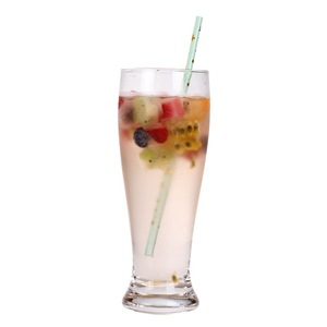 Two Tone Hot Foil Straws Colorful Disposable Paper Straws For Party Drink Decorations - Product Image 5
