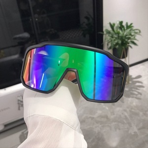 Fashion Outdoor Cycling Sports Unisex Full Rim Sun <strong>Glasses</strong> Men UV400 Protection <strong>Large</strong> Frame European and American Luxury <strong>Glasses</strong> - Product Image 1
