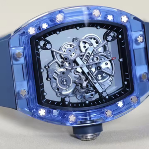 2026 Hot Selling Men's 055 Automatic Tonneau Skeleton <b>Watch</b> Sapphire Crystal Luxury Designer Mechanical Wristwatch OEM - Product Image 3