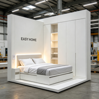 Villa préfabriquée extensible de 2 à 5 chambres en conteneurs