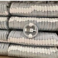 Harga Grosir Pabrik Kabel Data Pengisian Cepat USB A ke Lightning untuk Ponsel 1 Meter 5V2.4A untuk iPhone