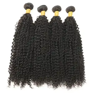 Buy One Get One Free Cheap Products Raw Curly Vendors 40 Inch Peruvian Human Hair Blend Bundles With Closure