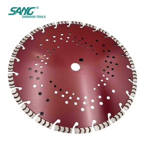 Lame de scie diamantée SANG Arix Technology de 350 mm à haute efficacité de coupe, soudée au laser, pour découpeuse de béton armé - Product Image 2