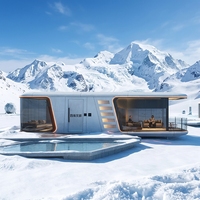 Maison Capsule de Luxe Modulaire Conteneurisée Entièrement Préfinie pour Hôtels, Camping-grounds, Sites Touristiques et Événements Privés