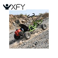 Go Kart de Gasolina Personalizado XFY de 63cc-208cc con Chasis de Alta Resistencia y Asiento Cómodo para Alquiler en Playas, Parques y Recorridos Costeros
