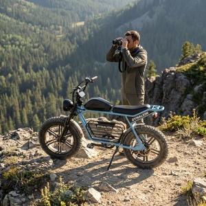 Moto électrique silencieuse avec éclairage LED, vélo électrique naturel pour l'observation des oiseaux - Product Image 1
