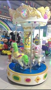 Grand équipement de divertissement extérieur, manège pour trois à six personnes, aire de jeux pour enfants, modèle de luxe 07138, jeu à monnayeur - Product Image 6