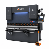 Prensa Plegadora Hidráulica CNC 63T 3200mm TP10S Económica para Gabinetes de Acero al Carbono, con Certificación Schneider Electric CE ISO