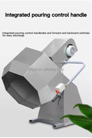 Mélangeur octogonal commercial Machine d'assaisonnement alimentaire entièrement automatique