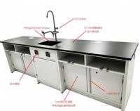 Mobilier de laboratoire moderne entièrement en acier pour les écoles