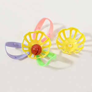 Giocattoli per <span class=keywords><strong>Gatti</strong></span> Bell Ball, Palline Interattive Colorate in Plastica con Suono per Intrattenimento e Inseguimento dei Gattini, Regali per Animali Domestici per le Festività - Product Image 2