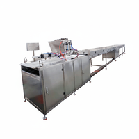 Machine automatique de fabrication de pépites de chocolat de 800 mm, ligne de dépose de pépites de chocolat