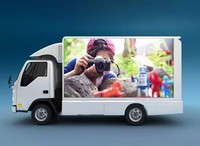 Écrans LED mobiles d'extérieur P6mm pour publicité commerciale / Écrans publicitaires personnalisés / Mur vidéo LED
