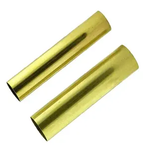 小/大直径厚壁黄铜管定制直铜黄铜管/管