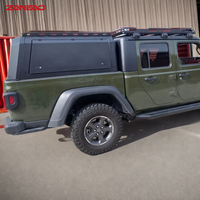 Capot rigide en alliage d'aluminium pour pick-up avec portes latérales solides et porte arrière vitrée pour Isuzu D-Max