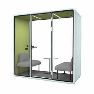 Cabina Insonorizada para Práctica de Instrumentos, Cabina de Aislamiento Acústico para Aeropuertos, Sala de Aislamiento para Entrenamiento Musical en Interiores - Product Image 1