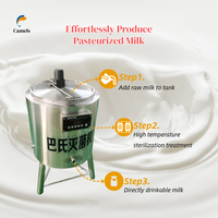 Petit réservoir de machine de pasteurisateur de jus de lot de pasteurisateur de lait de prix