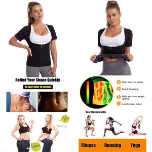 Tuta sauna taglie forti da donna fascia antisudore per lo stomaco e la parte inferiore del ventre per uso domestico tuta da allenamento per Sauna - Product Image 6