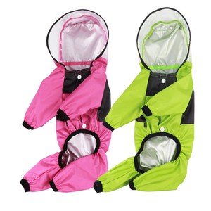 2024 New <b>Pet</b> <b>Clothing</b> Dog Four Seasons Universal Raincoat Four-legged Waterproof Clothes - Product Image 2