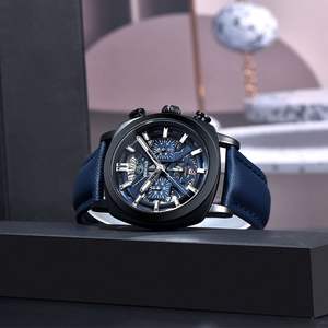 Reloj de Pulsera de Cuarzo para Hombre BENYAR de Primera Marca, Movimiento Citizen, Acero Inoxidable, Resistente al Agua - Product Image 6